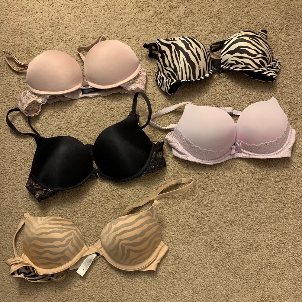 34A/32B Padded Pushup Bra’s